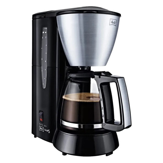 Кофемашина Melitta Single 5 M 720 BK SST черный-нержавеющаяся