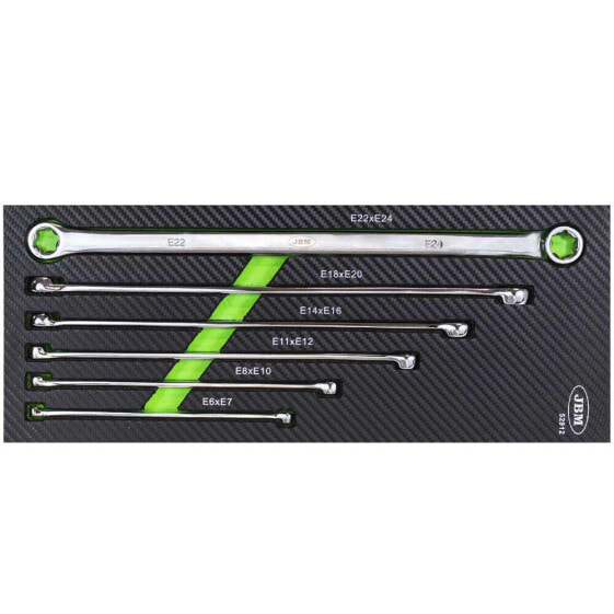 JBM Kit of 6 extra long torx wrenches