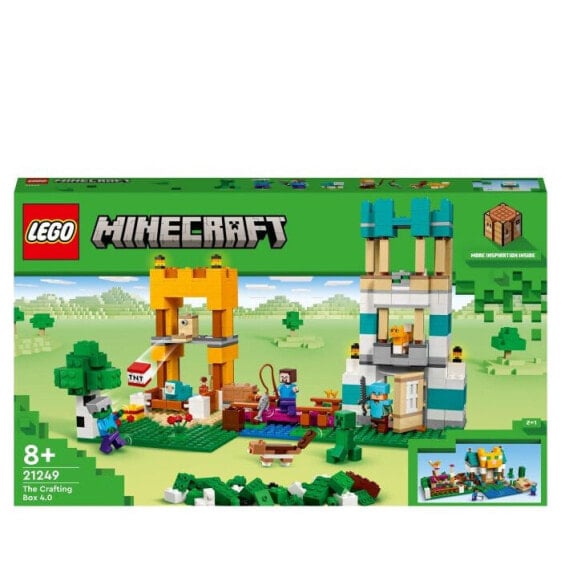 Конструктор пластиковый Lego Minecraft Die Crafting-Box 4.0