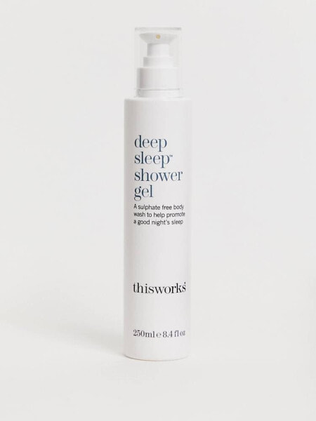 This Works deep sleep shower gel 250ml