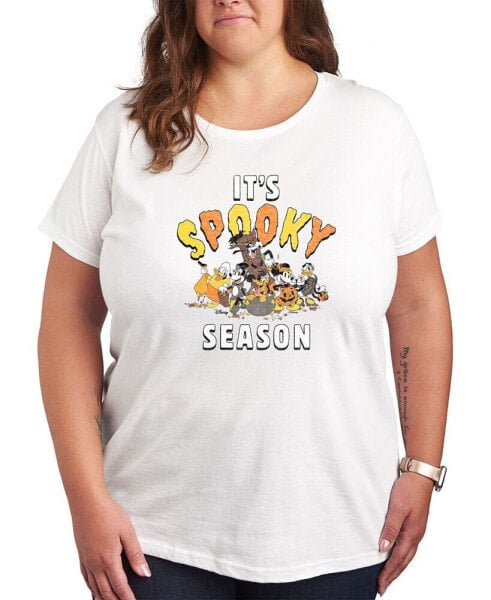 Trendy Disney It's Spooky Season Plus Size Graphic T-shirt