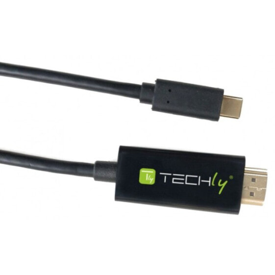 Techly IADAP-USBC-HDMI2TY - 3840 x 2160 pixels