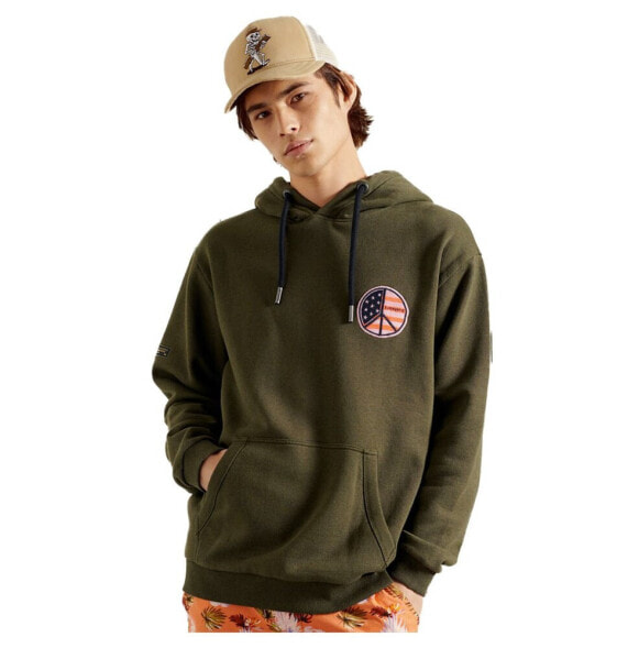 SUPERDRY Military Non Brand Graphic hoodie