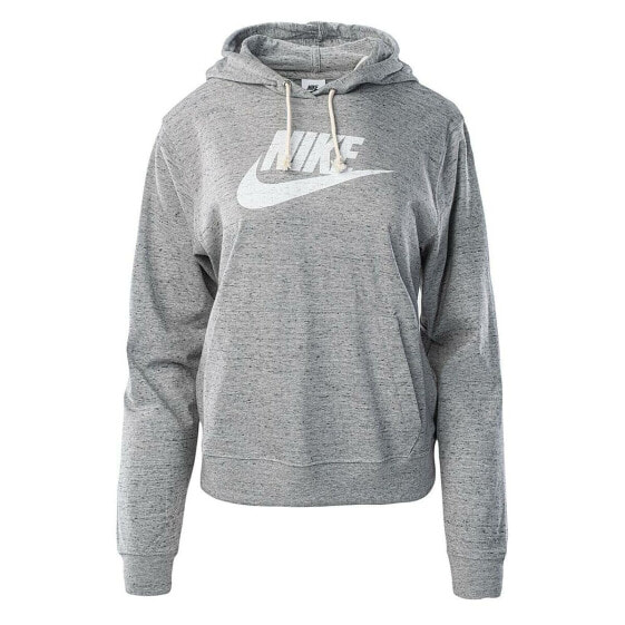 Толстовка с капюшоном женская Nike VNTG GFX EASY DM6388 063 Серый