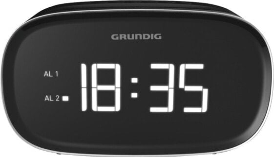 Grundig Sonoclock 3000 - Clock - Digital - AM,FM - 2 W - LED - Black