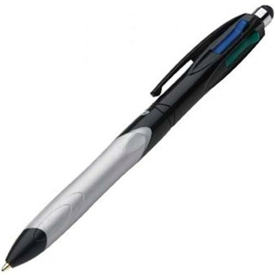Ручка с жидкими чернилами Bic Cristal Stylus 4 цвета 0,4 мм (12 штук)