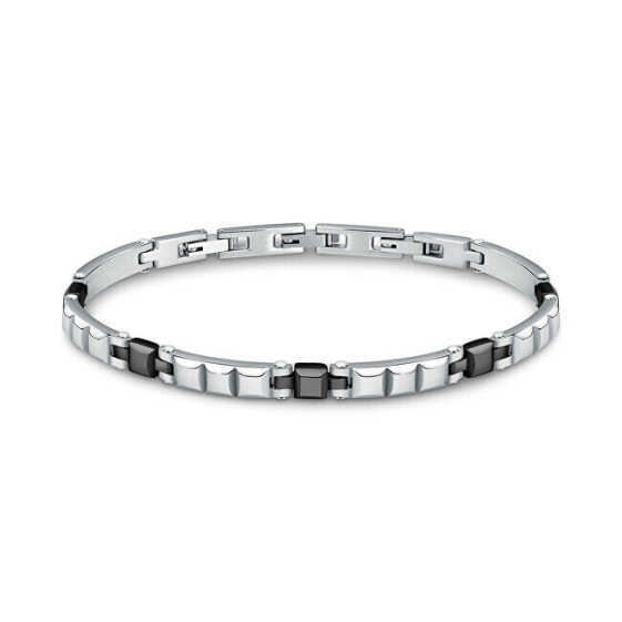 Modern steel bracelet for men SALS78