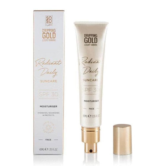 Face sunscreen Dripping Gold Radiant Daily SPF 30 (Moisturizer) 40 ml