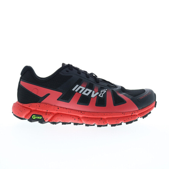 Кроссовки мужские Inov-8 TrailFly G 270 черно-красные 001058-BKRD с канвасом