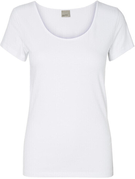 Women´s T-shirt VMMAXI Regular Fit 10148254 Bright White