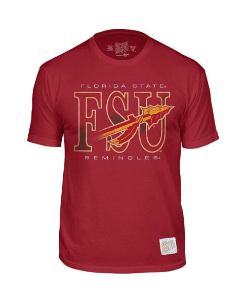 Men's Garnet Distressed Florida State Seminoles Retro T-shirt