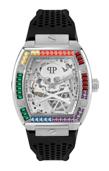 Philipp Plein Automatik Herrenuhr The $keleton Rainbow