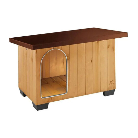 FERPLAST Baixta 80 122x73x78 cm Wooden Kennel