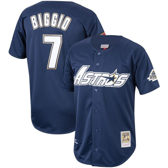 Men's Craig Biggio Navy Houston Astros Cooperstown Collection 1994 Authentic Jersey