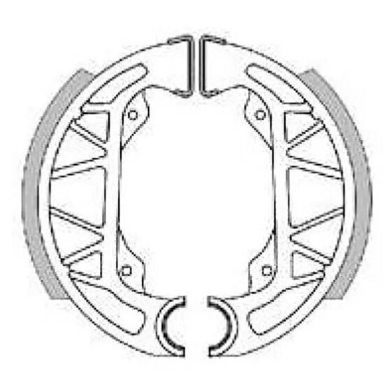 BRENTA MOTO 0275 Brake Shoe