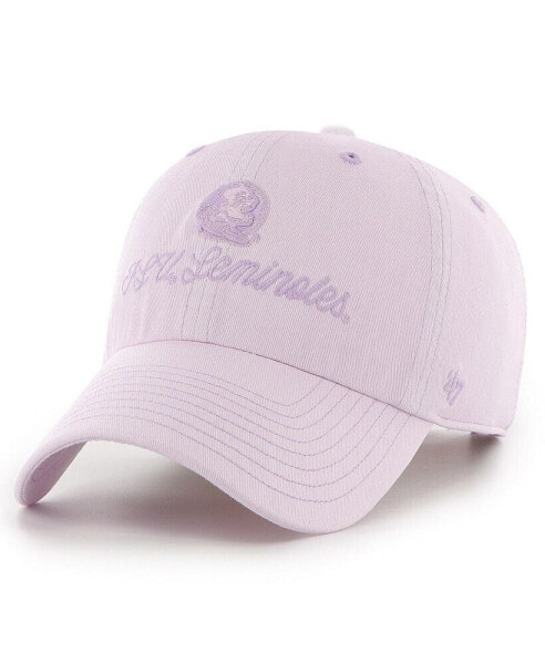 Women's Purple Florida State Seminoles Haze Clean Up Adjustable Hat