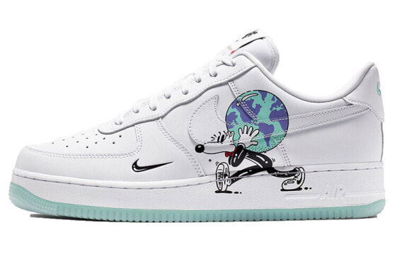 Кроссовки женские Nike Air Force 1 Low Flyleather Earth Day Collection (Белый)