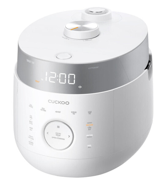 Cuckoo CRP-LHTR0609F - White - 1.4 L - Buttons - Rotary - Touch - Stainless steel - 1090 W - 120 V