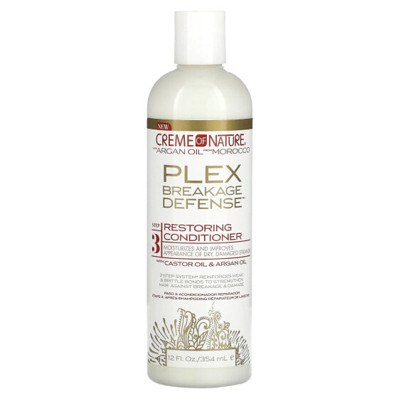 Argan Oil From Morocco, Plex Breakage Defense, Restoring Conditioner, 12 fl oz (354 ml)