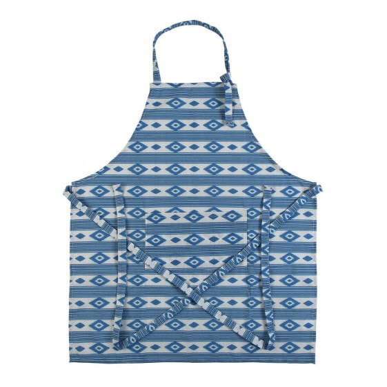 Фартук Versa Manacor Синий Текстиль 80 x 70 cm