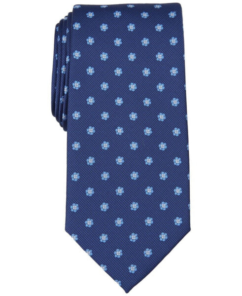 Men's Burnell Classic Floral Neat Tie, Created for Macy's