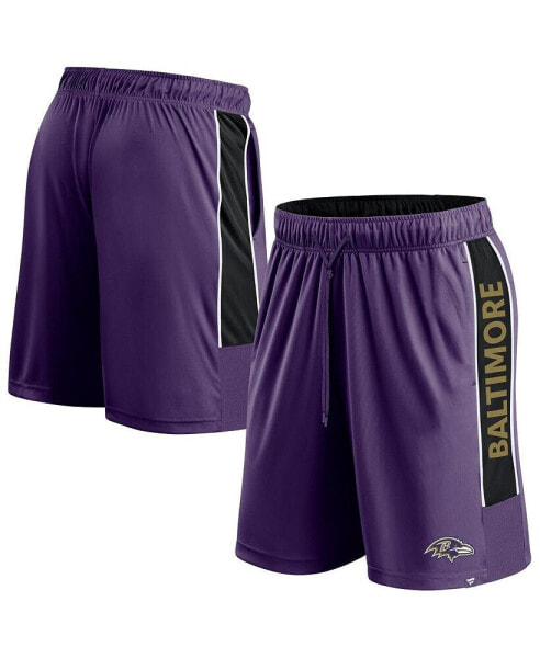 Men's Purple Baltimore Ravens Win The Match Shorts