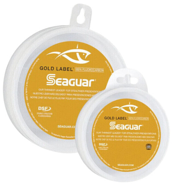 Seaguar Gold Label 100% Fluorocarbon Leader Clear 40lb 50yd