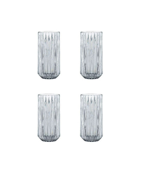 Jules Longdrink Glass, Set of 4