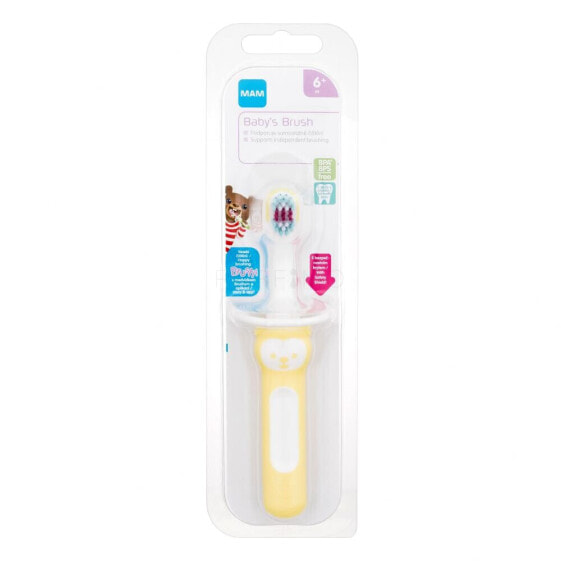 MAM Baby´s Brush 6m+ Turquoise 1 St. zahnbürste für Kinder