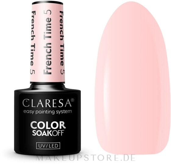 Hybrid-Nagellack - Claresa French Time 05