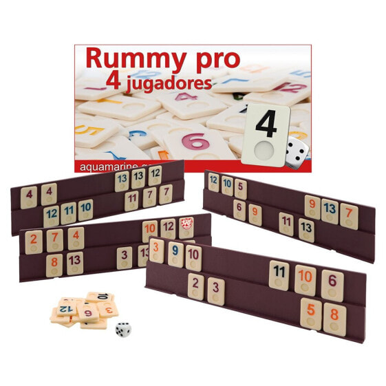 AQUAMARINE Rummy Pro Board Game