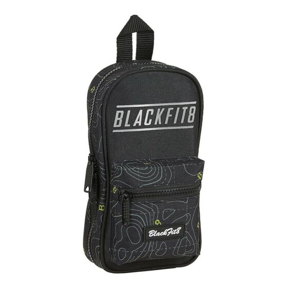 Пенал-рюкзак BlackFit8 M747A Чёрный Зеленый 12 x 23 x 5 cm (33 Предметы)