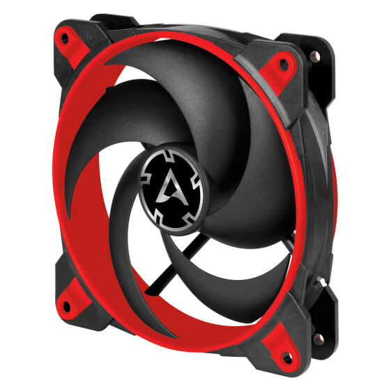 Arctic BioniX P120 (Red) – Вентилятор для игрового компьютера 120 мм с оптимизацией давления и PWM PST - 12 см - 2100 об/мин - 0.45 сон - 67.56 CFM - 114.79 м³/ч