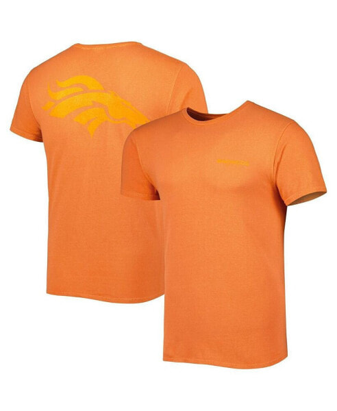 Men's Orange Denver Broncos Fast Track Tonal Highlight T-shirt