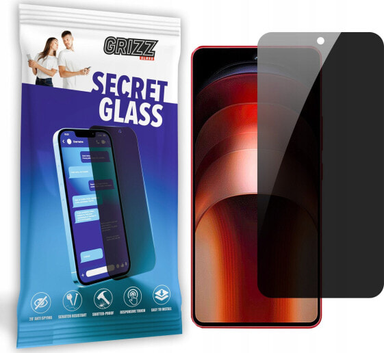 GrizzGlass Szkło prywatyzujące GrizzGlass SecretGlass do Vivo IQOO Neo9S Pro