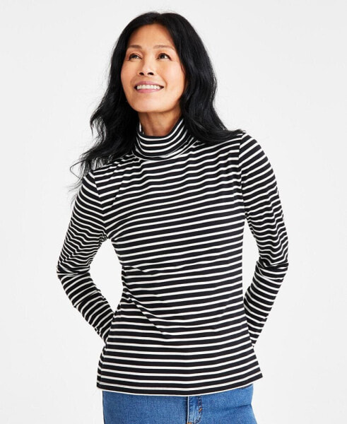 Petite Classic Turtleneck, Created for Macy's