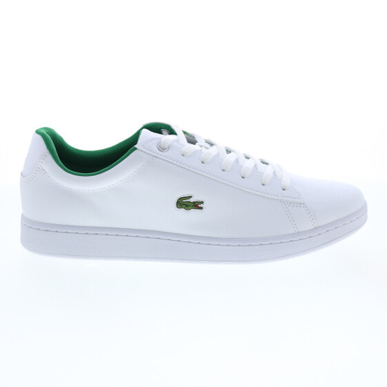 Lacoste Hydez 119 1 P SMA Mens White Leather Lifestyle Sneakers Shoes