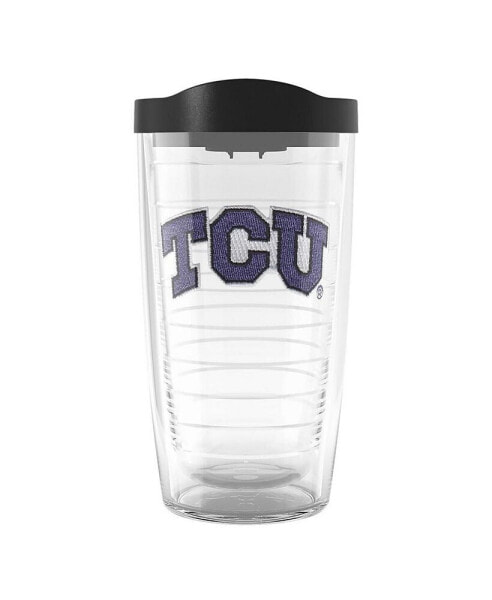 TCU Horned Frogs 16 Oz Emblem Tumbler