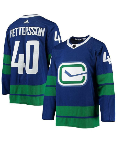Men's Elias Pettersson Blue Vancouver Canucks 2020/21 Authentic Alternate Player Jersey