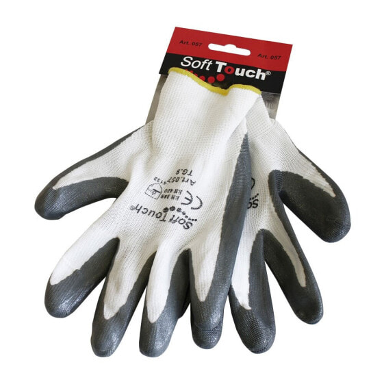 Перчатки для мастерской MVTEK размер S, ладонь нитрил, спинка ткань - Спорт и отдых > Велоспорт > Аксессуары > Инструменты