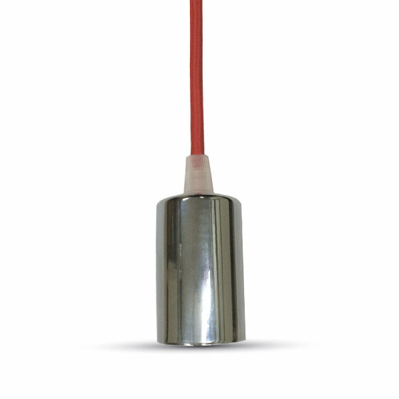 Лампочка LED V-TAC VT-7338 - 1 штука - E27 - хром - красный.