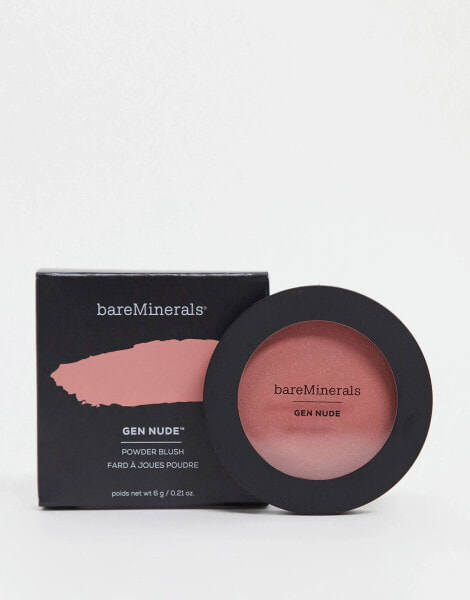 bareMinerals Gen Nude Powder Blush - On The Mauve