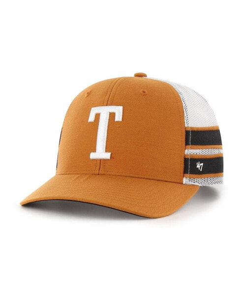 Men's Texas Orange Texas Longhorns Straight Eight Adjustable Trucker Hat