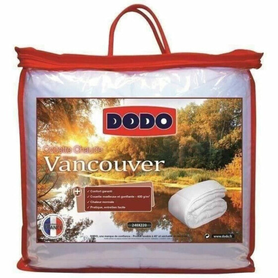 Одеяло скандинавское Dodo VANCOUVER Белое 400 г /м² 240 х 260 см