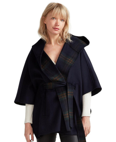 Одежда Belle & Bloom женская пальто карменый Mink Wool Blend Coat