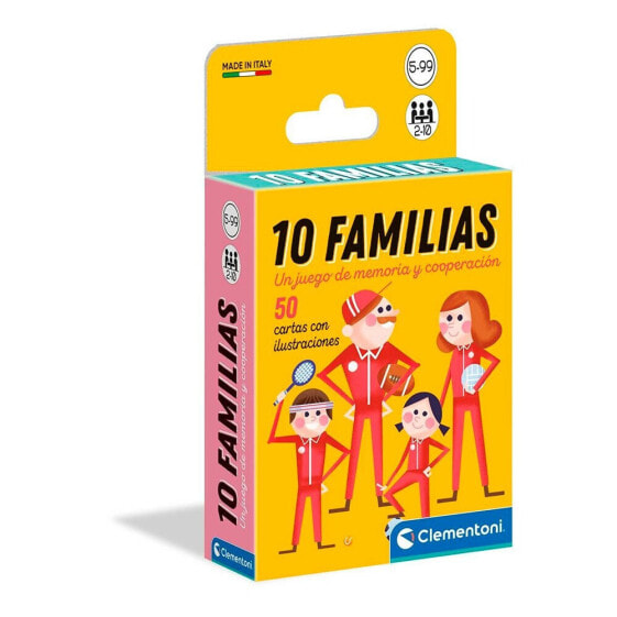 Развивающая игра Clementoni Baraja Letters 10 Families