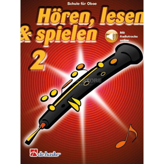 De Haske Hören, lesen, spielen, Band 2 Oboe