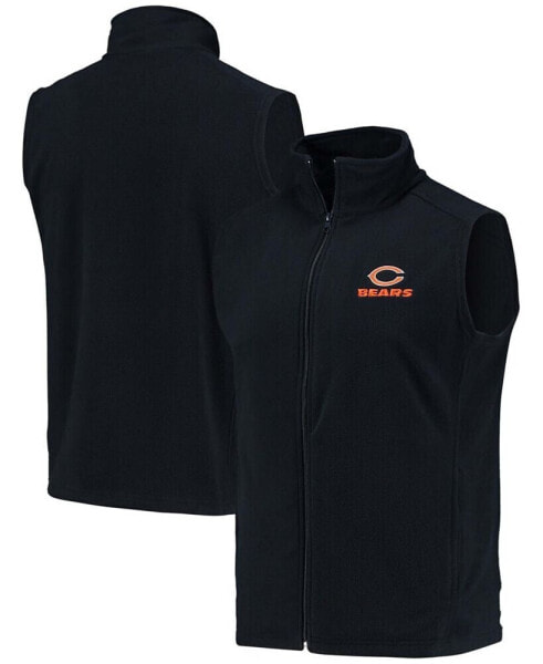 Men's Navy Houston Fleece Full-Zip Vest