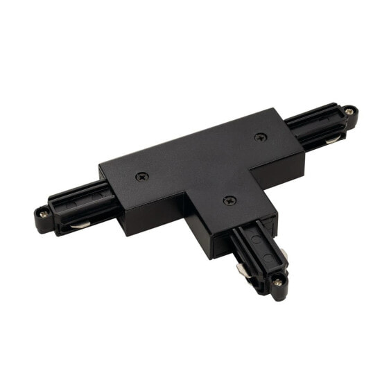 SLV 1PHASEN-AUFBAUSCHIENE, Lighting connector, Black, Polycarbonate (PC), IP20, I, 220 - 240 V