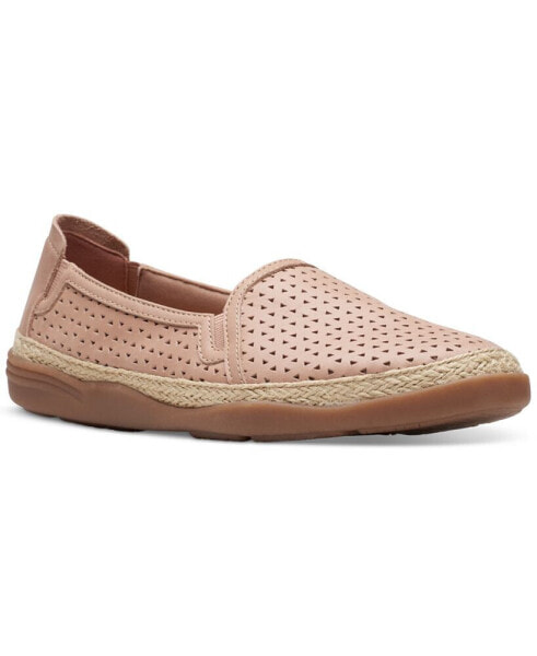 Туфли женские Clarks Elaina Ruby без задника Espadrille